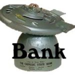 Flying Saucer Bank 