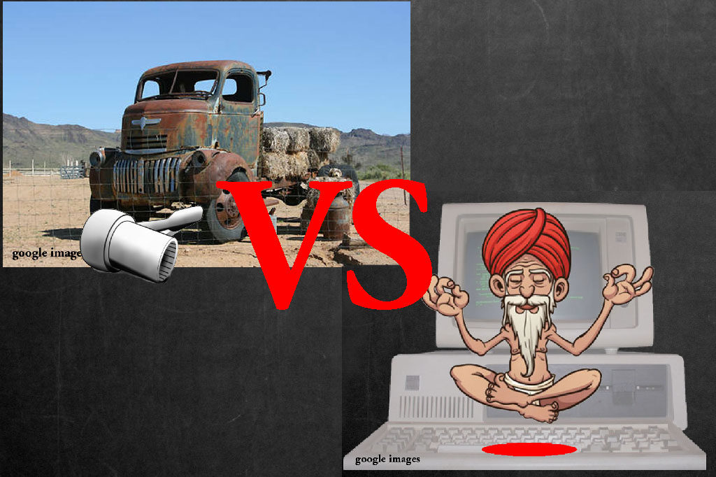 Truck Mechanic VS Computer Guru