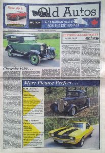 old car newspaper