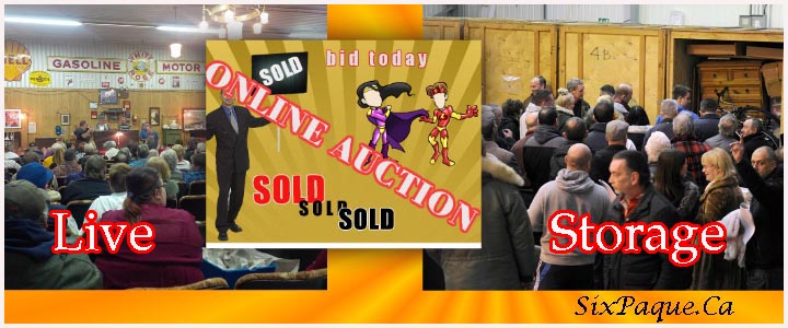 three online auctions